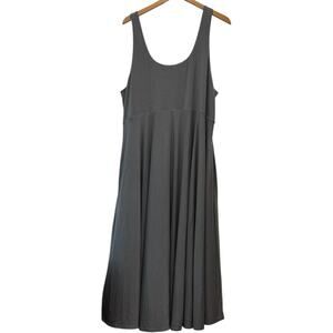 Athleta Gray Midi Dress